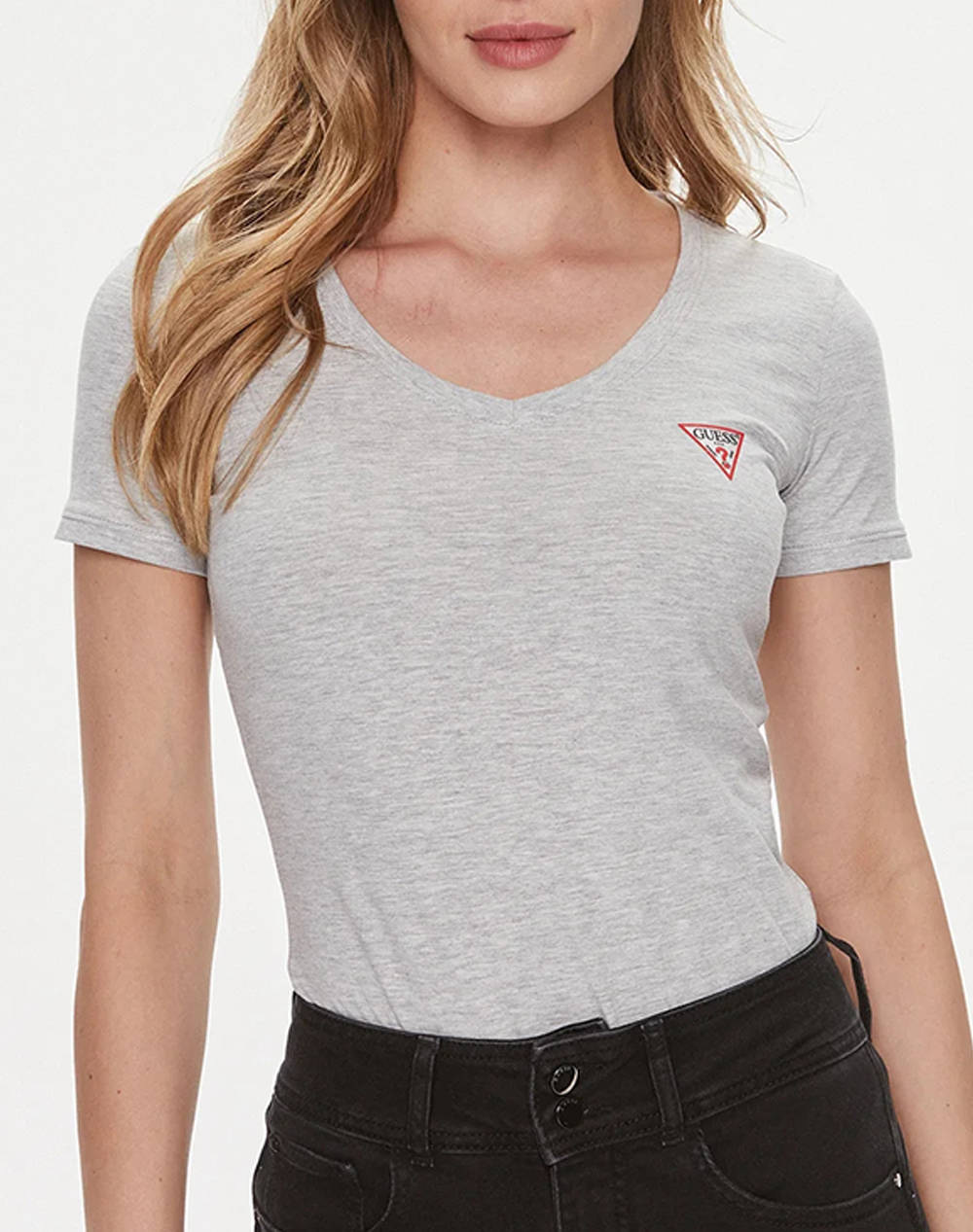 GUESS MINI TRIANGLE TEE HALENKA DÁMSKÁ