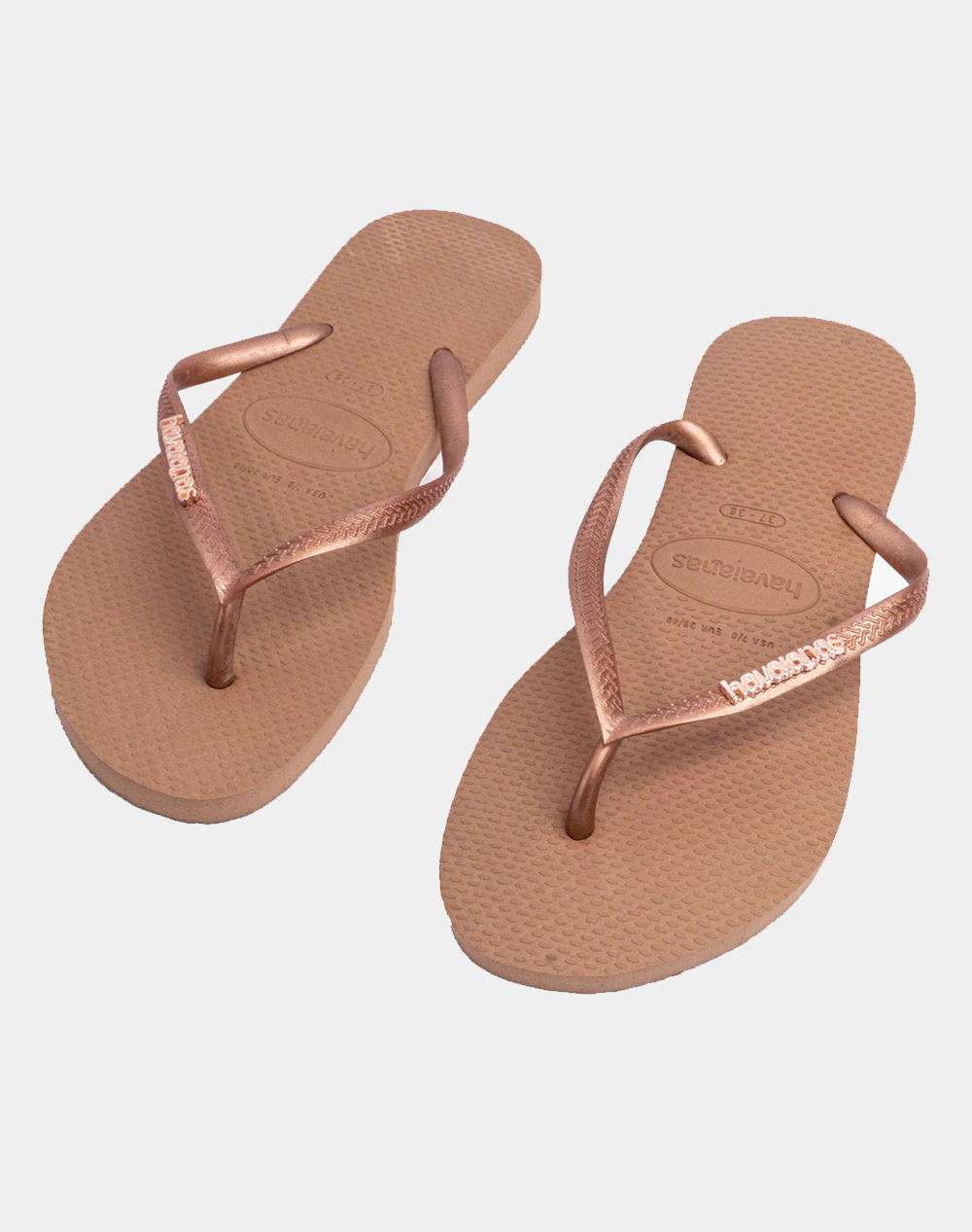 HAVAIANAS SLIM LOGO METALLIC ŽABKY