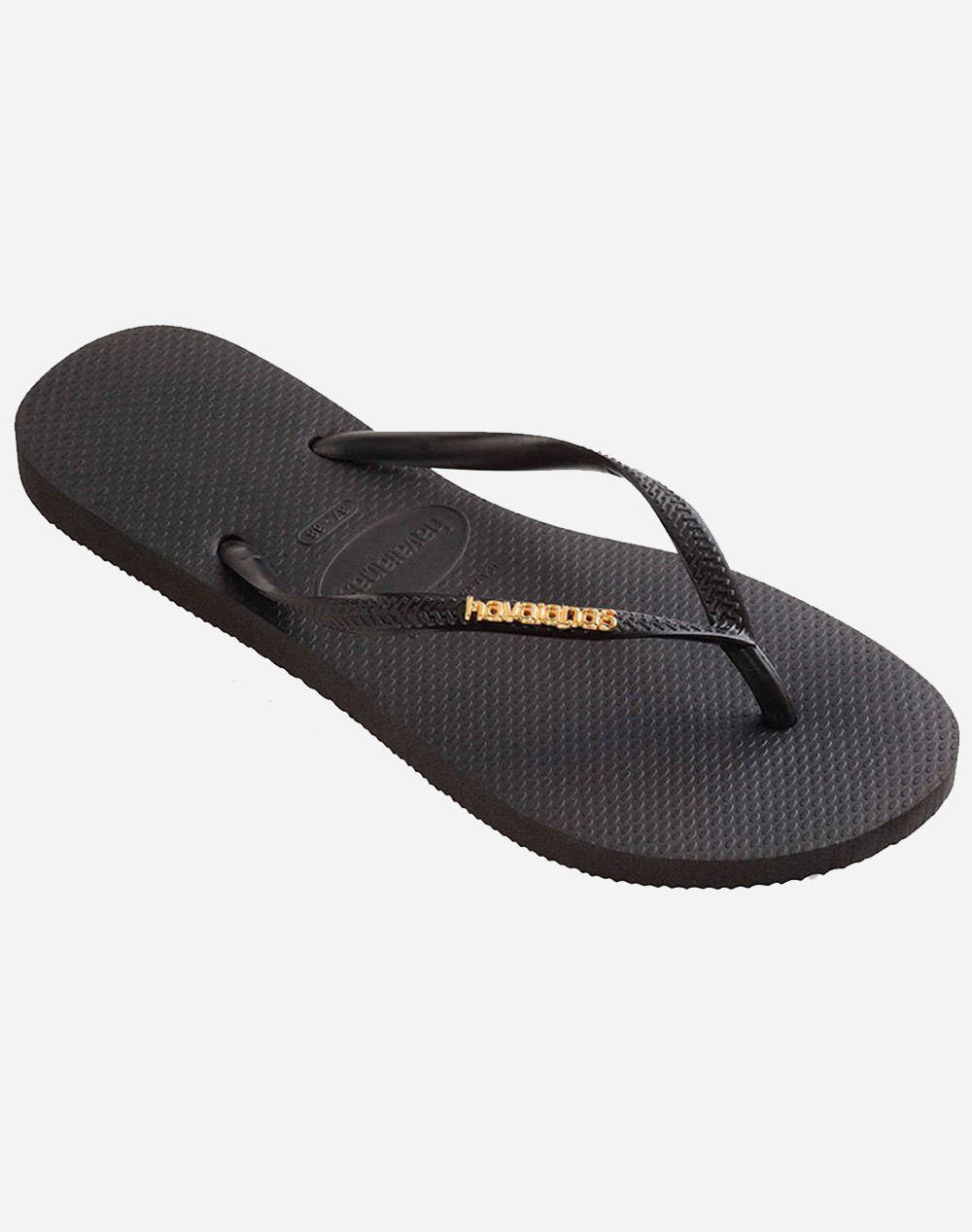 HAVAIANAS SLIM LOGO METALLIC ŽABKY