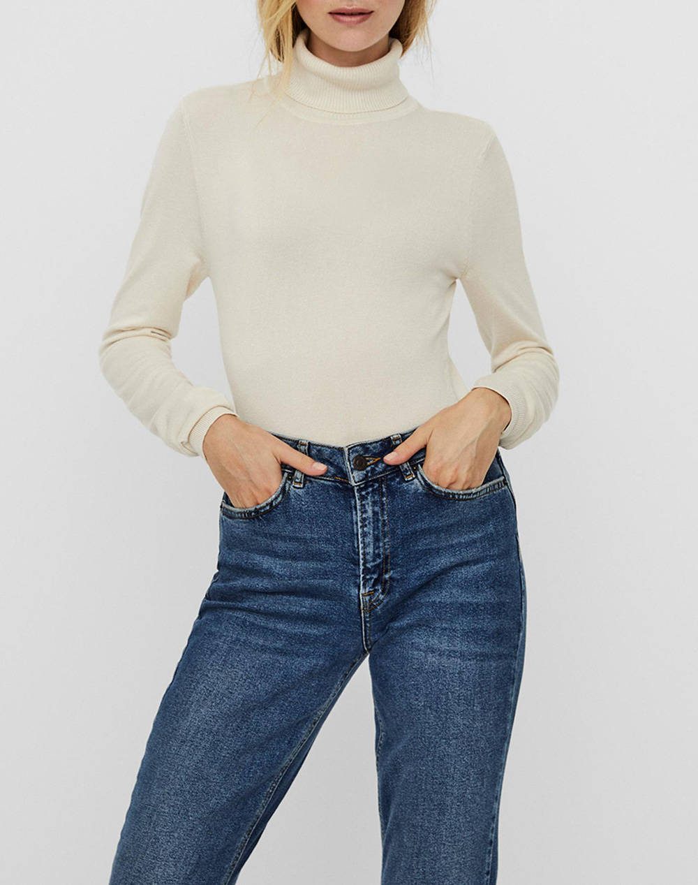 VERO MODA VMGLORY ROLLNECK BLOUSE GA NOOS