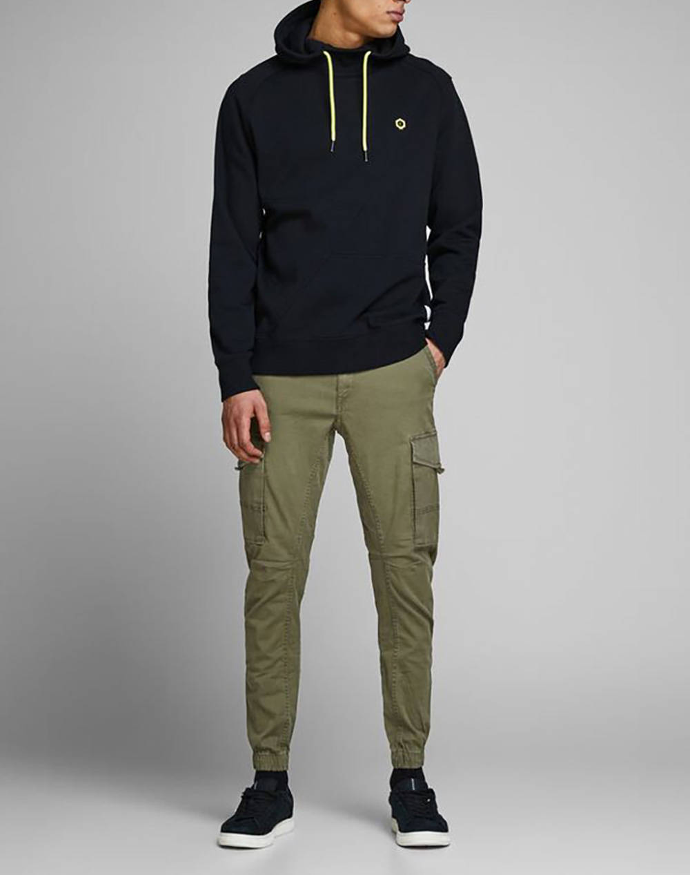 JACK&JONES JJIPAUL JJFLAKE AKM 542 OLIVE NIGHT NOOS