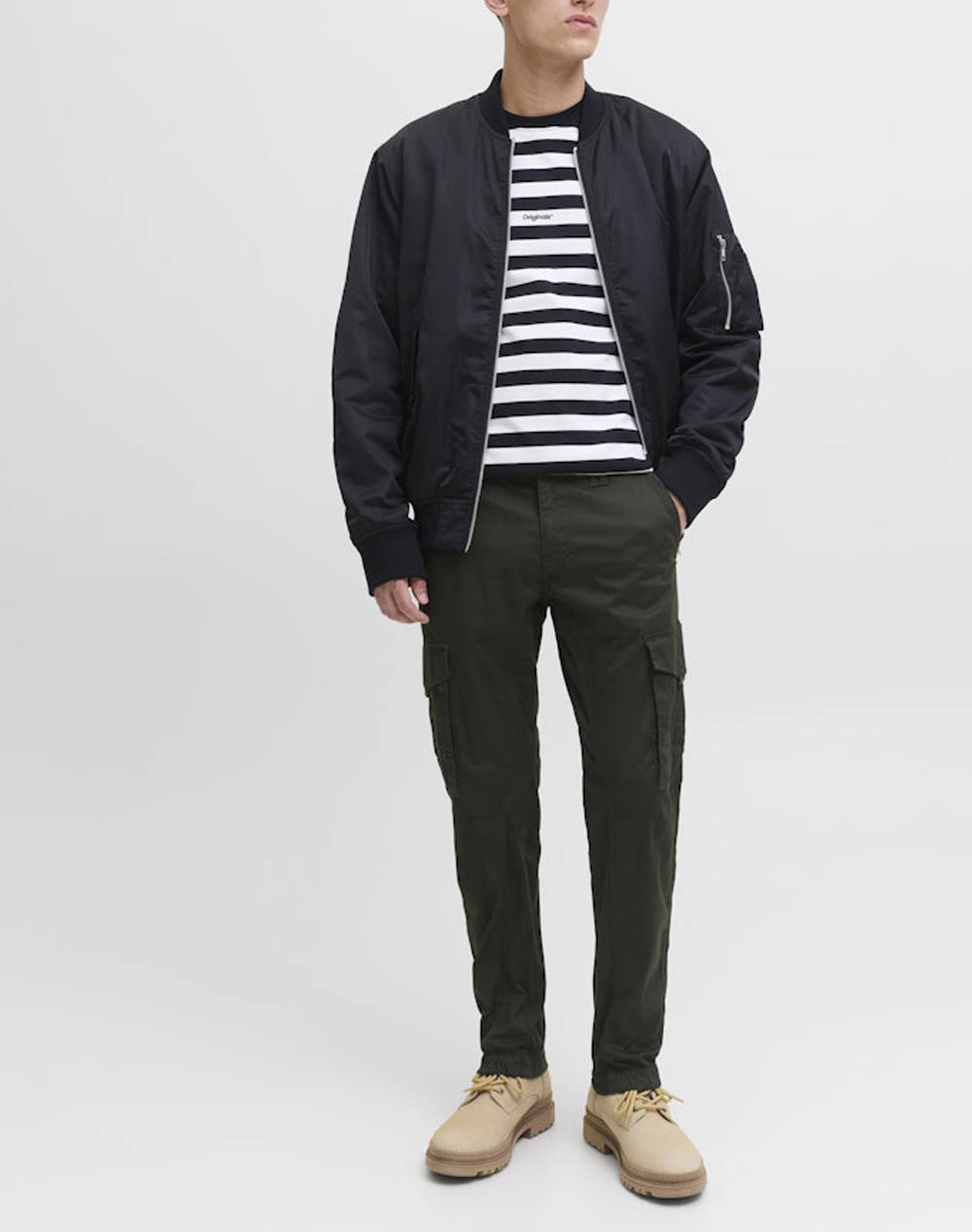 JACK&JONES JJIPAUL JJFLAKE AKM 542 BLACK NOOS
