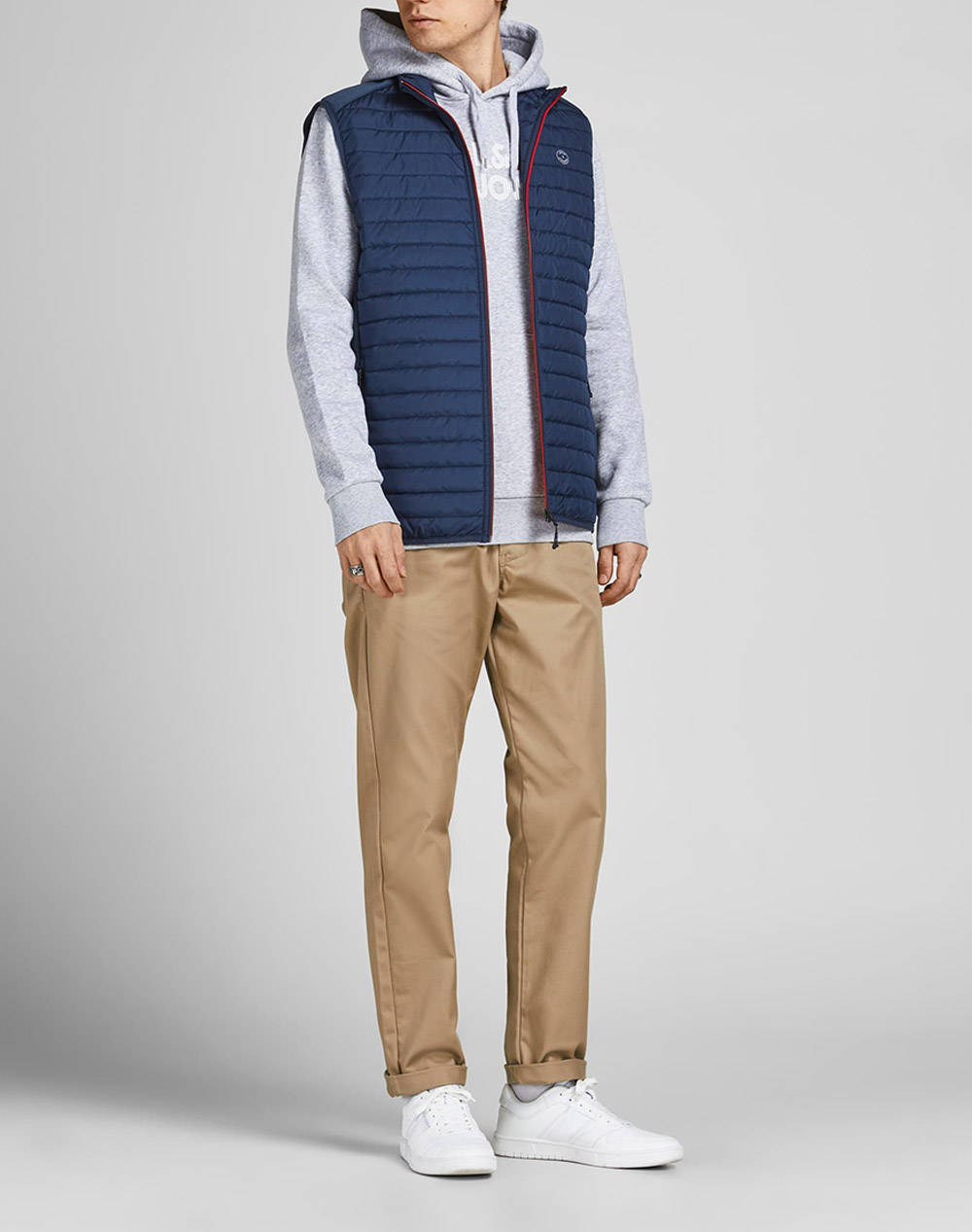 JACK&JONES JJEMULTI BODYWARMER COLLAR NOOS