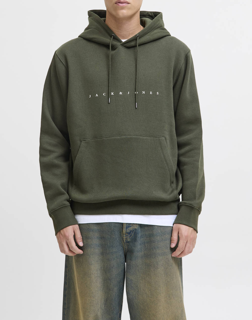 JACK&JONES JJESTAR JJ SWEAT HOOD NOOS