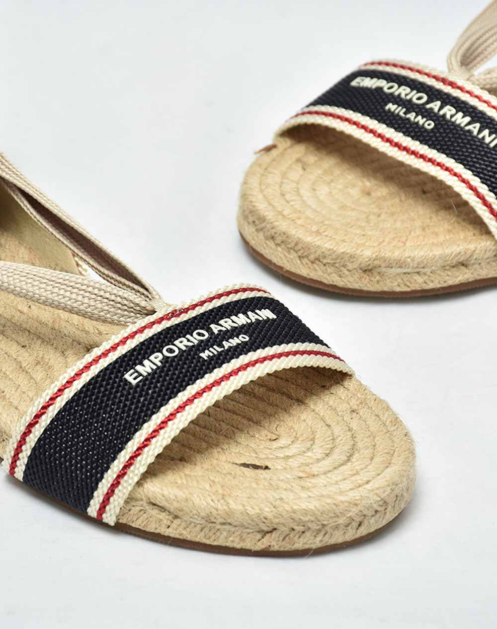 EMPORIO ARMANI ESPADRILLAS NASTRO