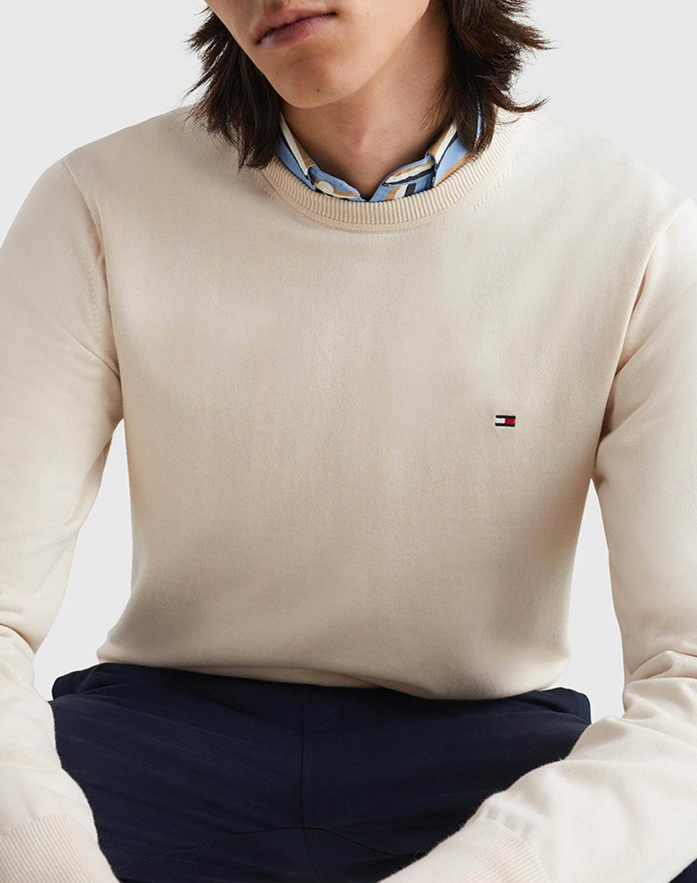 TOMMY HILFIGER 1985 CREW NECK SWEATER