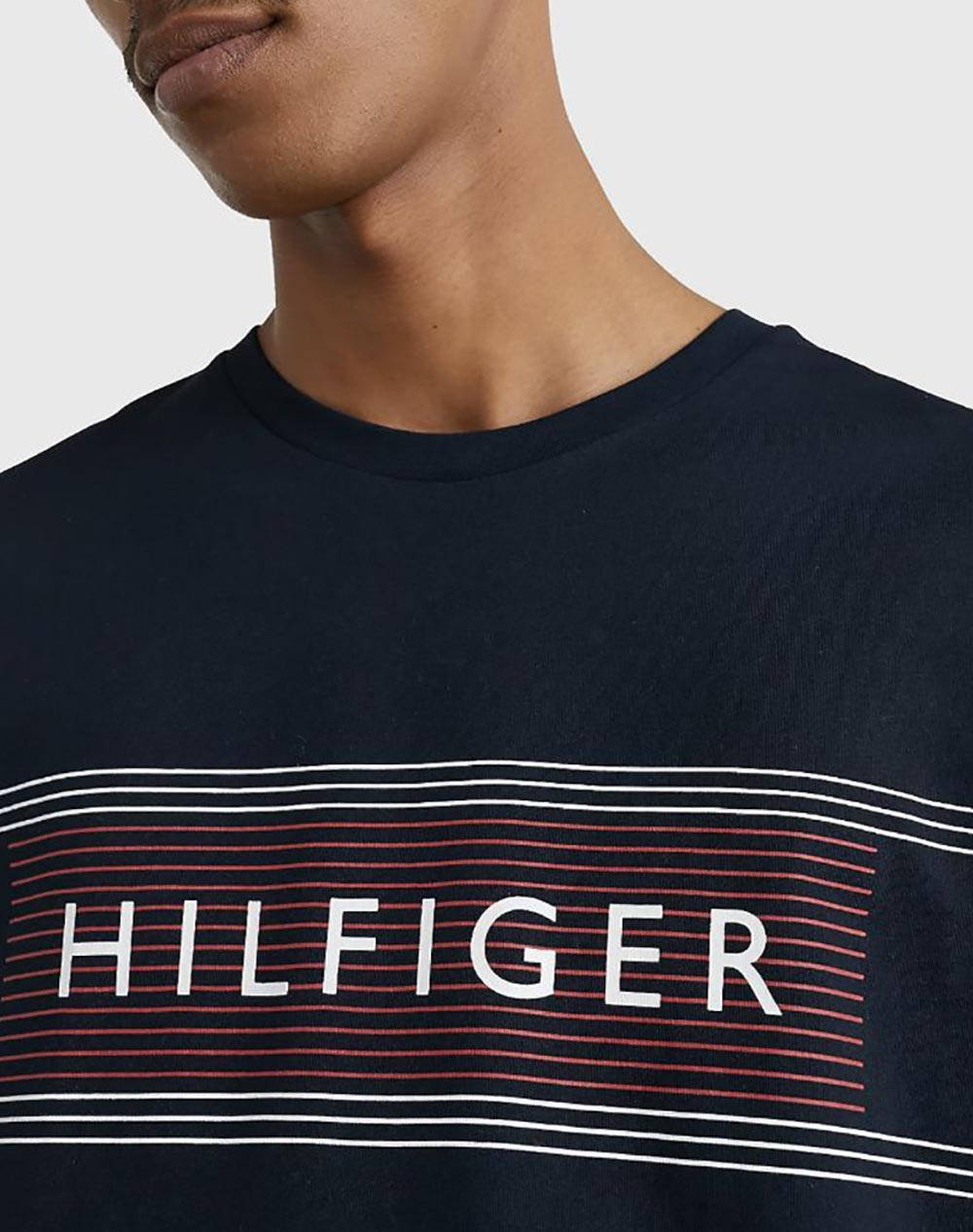TOMMY HILFIGER BRAND LOVE CHEST TEE