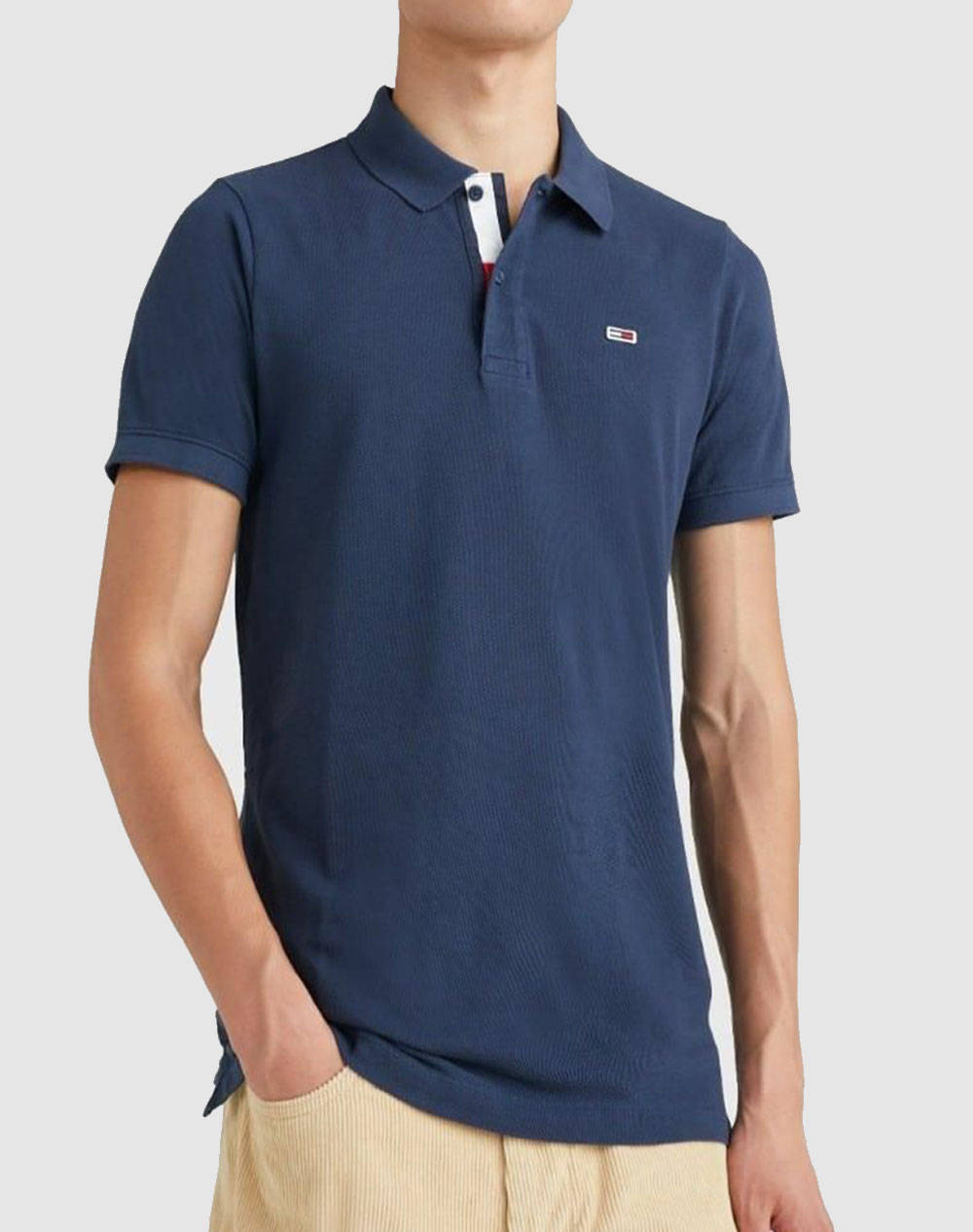 TOMMY HILFIGER TJM SLIM PLACKET POLO