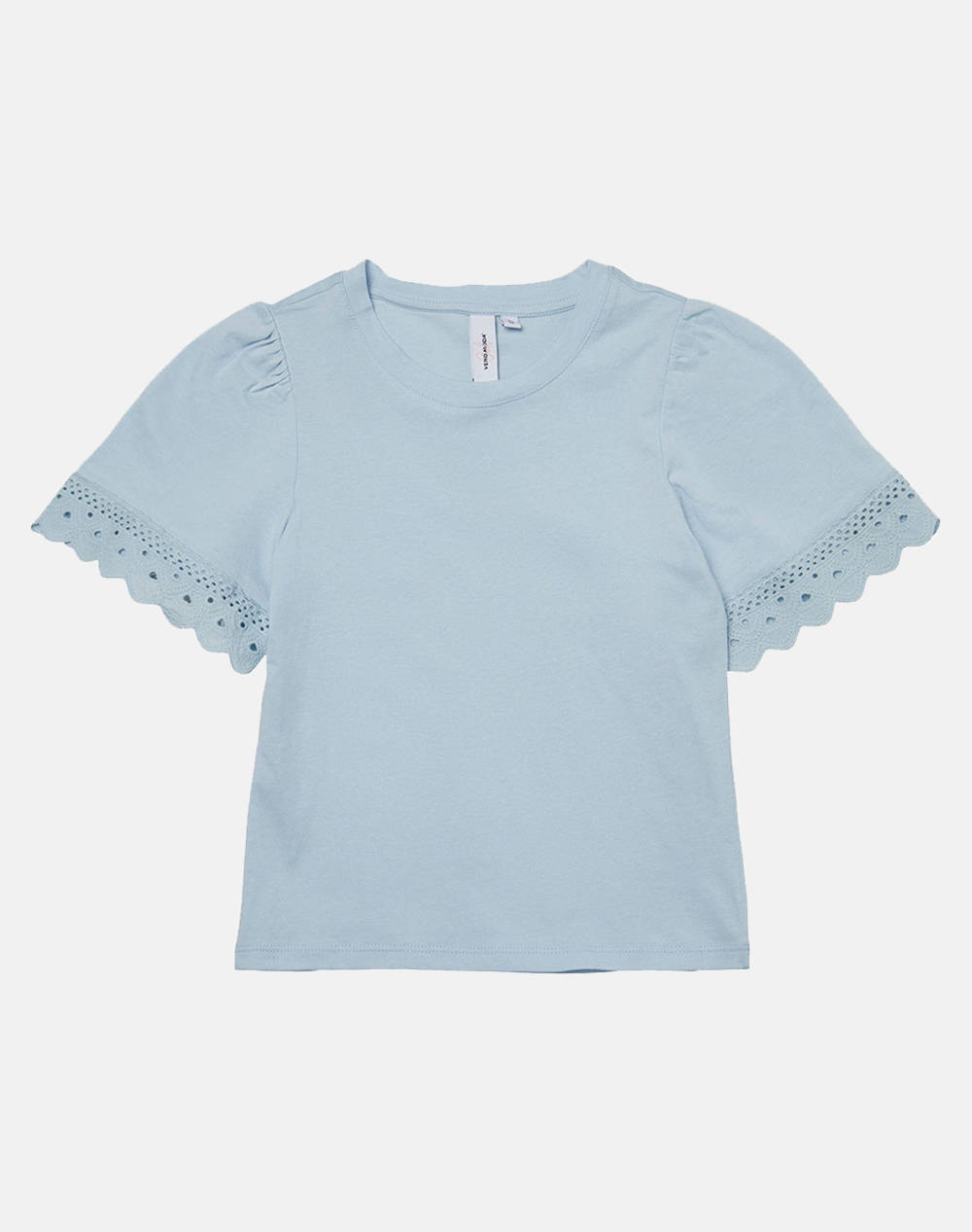 VERO MODA VMPANNA GLENN SS LACE TOP DÍVKA