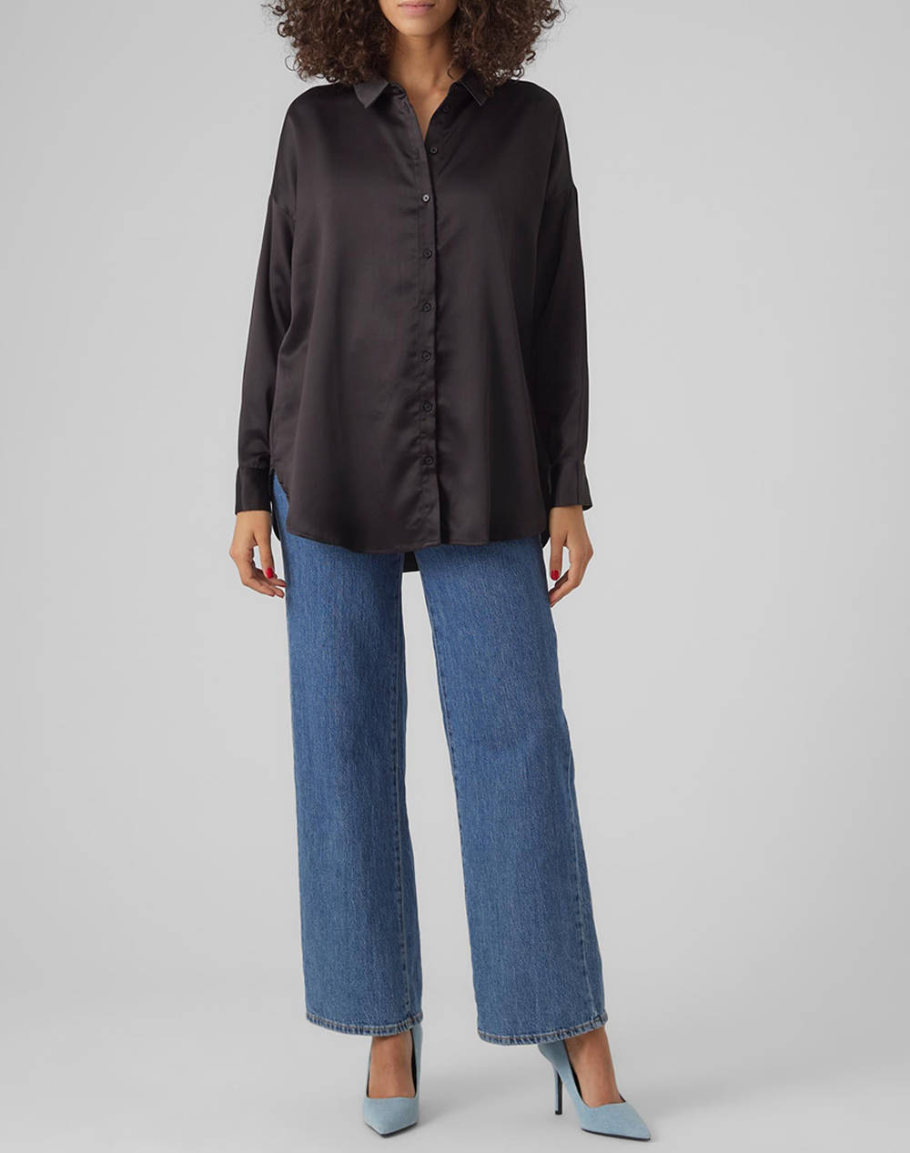 VERO MODA VMMERLE OVERSIZE SHIRT