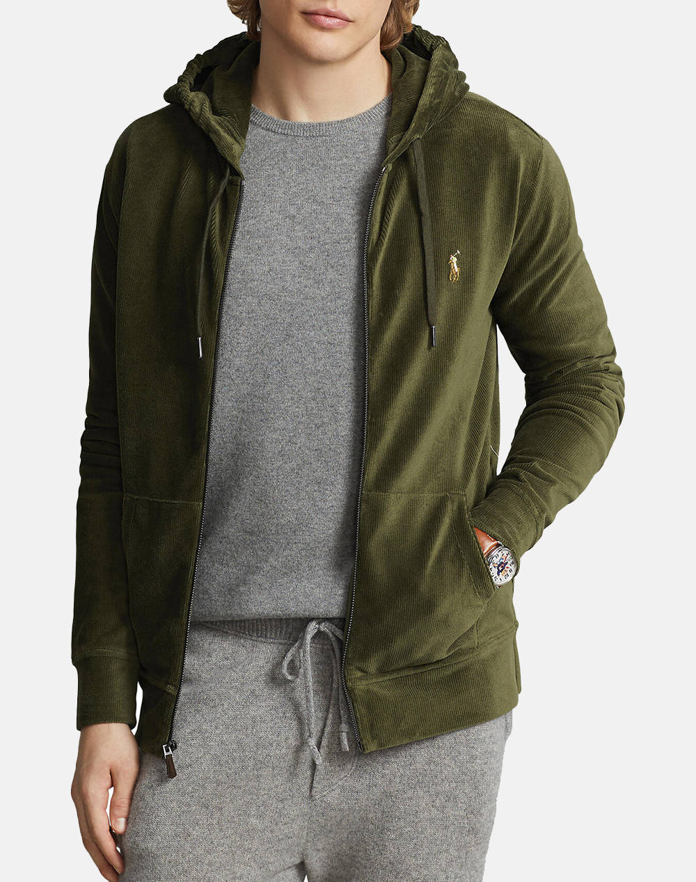 RALPH LAUREN FZHOODM1-FULL ZIP