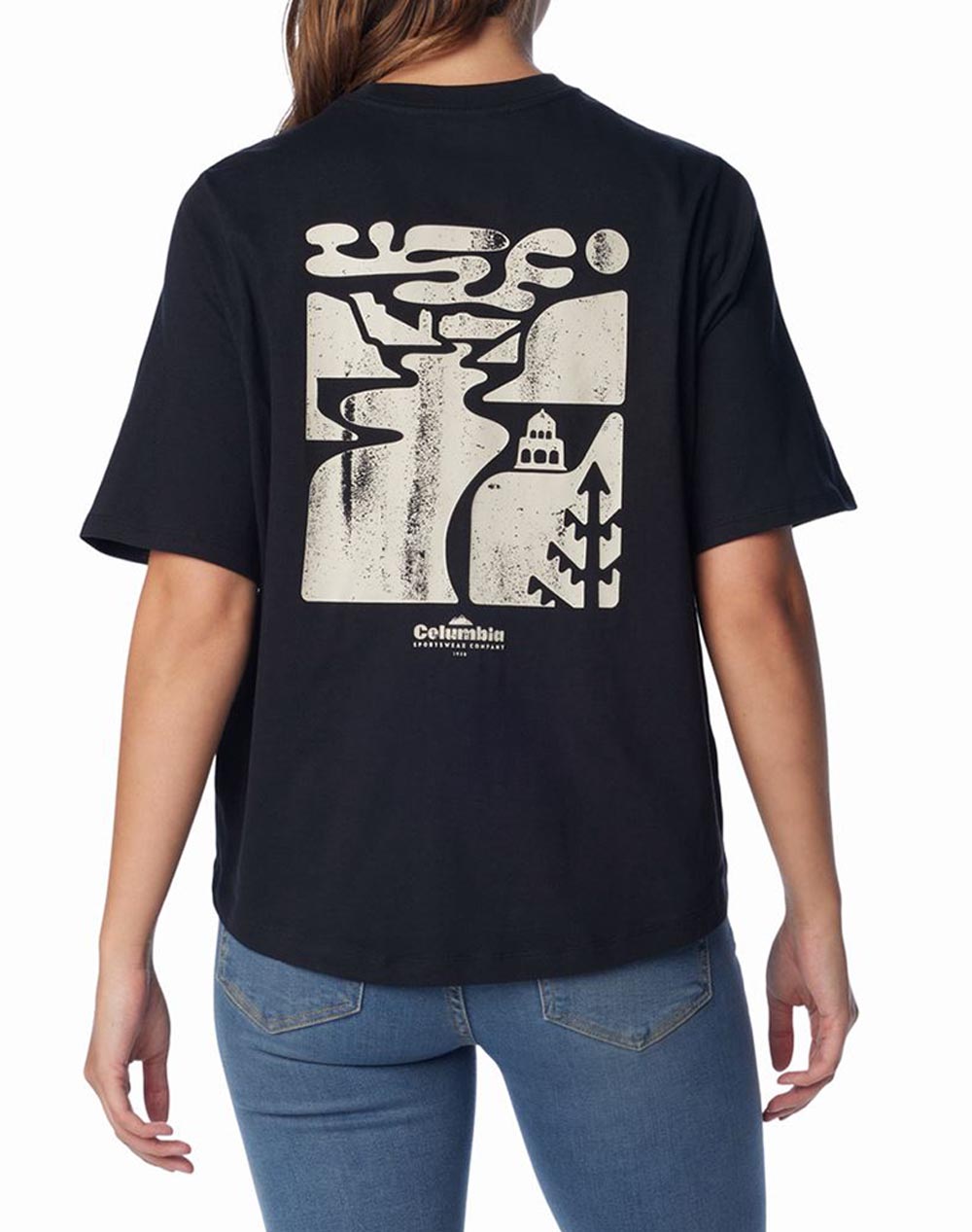 COLUMBIA Dámské tričko North Cascades™ Graphic SS Tee