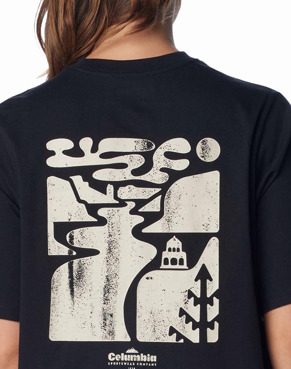 COLUMBIA Dámské tričko North Cascades™ Graphic SS Tee
