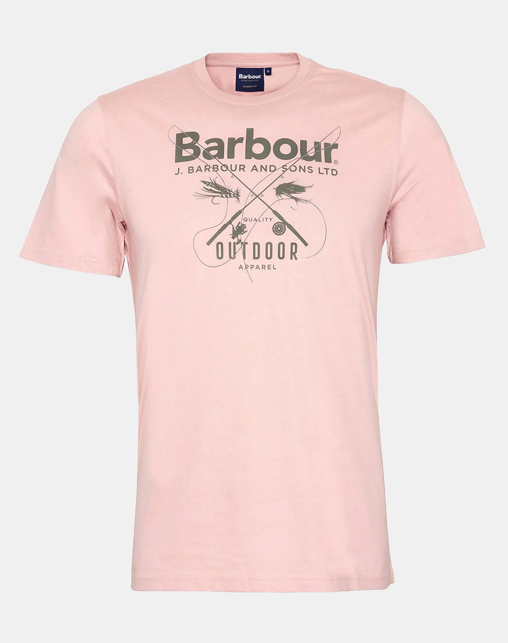 BARBOUR BARBOUR FLY TEE TRIČKO T-SHIRT Κ/Μ