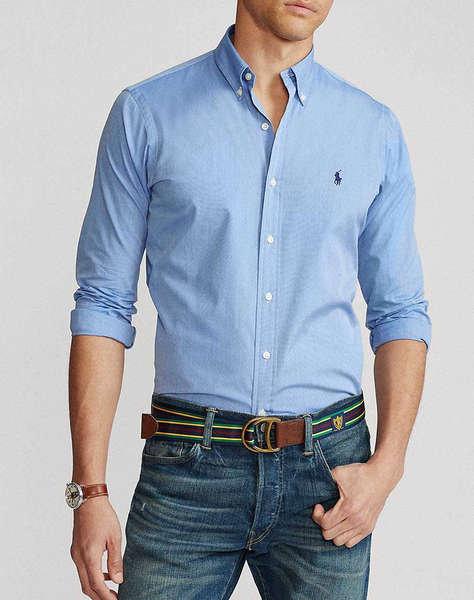 RALPH LAUREN SLBDPPCS-LONG SLEEVE-SPORT SHIRT