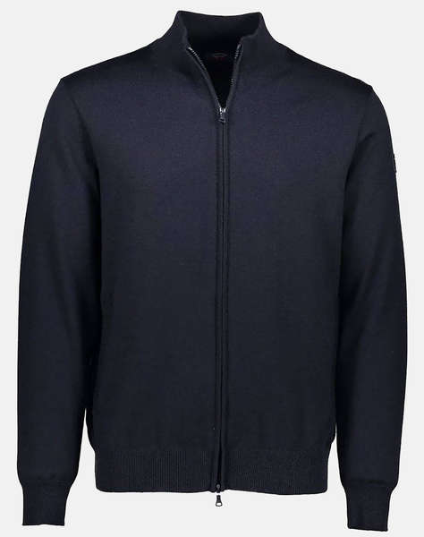 PAUL&SHARK MEN''S CARDIGAN C.W. WOOL