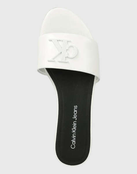 CALVIN KLEIN FLAT SANDAL SLIDE HW