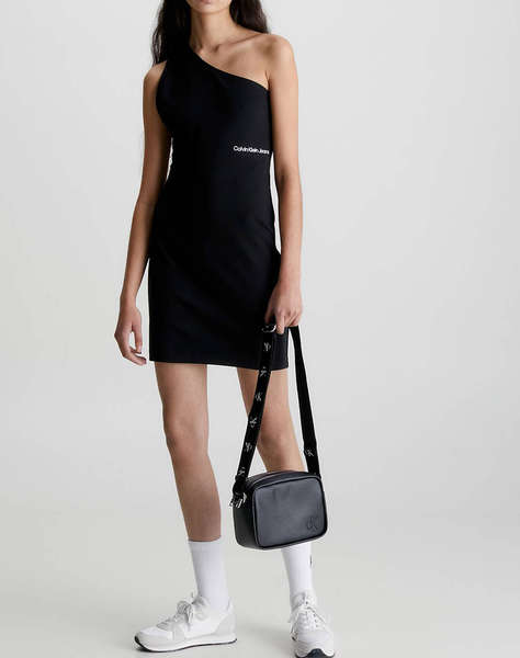CALVIN KLEIN ŠATY BACK ASYM CUT OUT MILANO DRESS