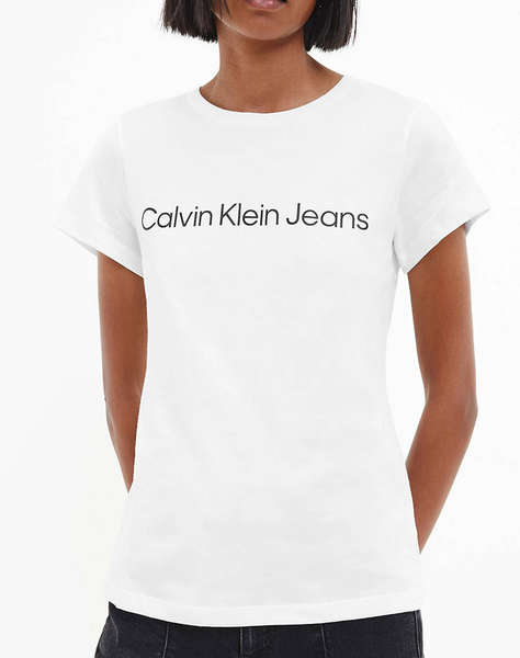 CALVIN KLEIN HALENKA CORE INSTIT LOGO SLIM FIT TEE
