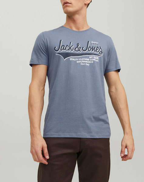 JACK&JONES JJELOGO TEE SS O-NECK 2 COL SS23 SN