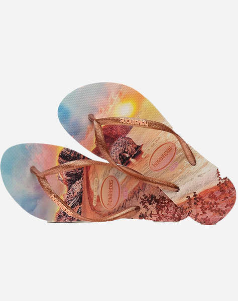 HAVAIANAS SLIM PAISAGE MACARON ŽABKY