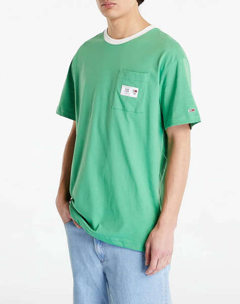 TOMMY HILFIGER TJM CLSC LABEL RINGER TEE