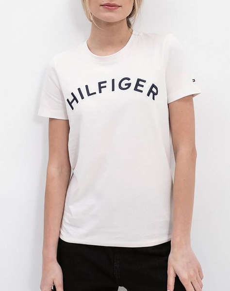 TOMMY HILFIGER REG HILFIGER VARSITY EMB C-NK SS