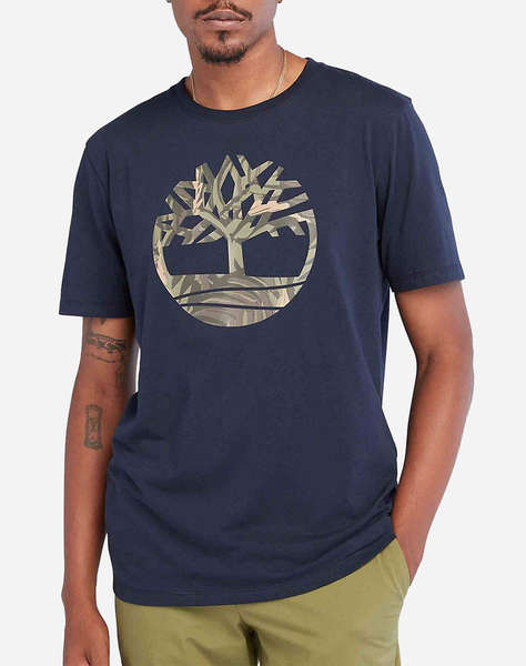 TIMBERLAND SS TREE LOGO CAMO TEE