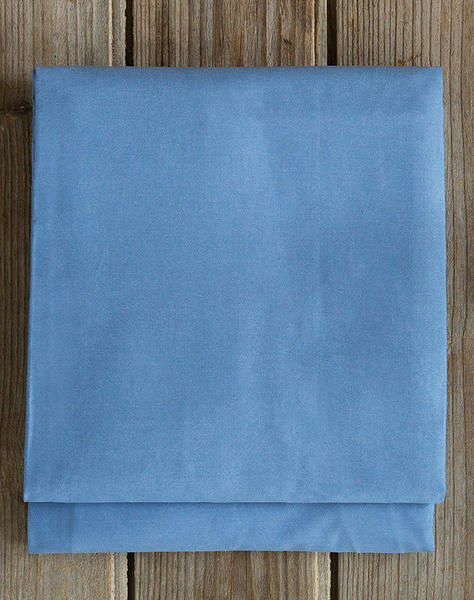 NIMA Prostěradlo jednolužkové Superior Satin - Denim Blue (Rozměry: 160x260cm)