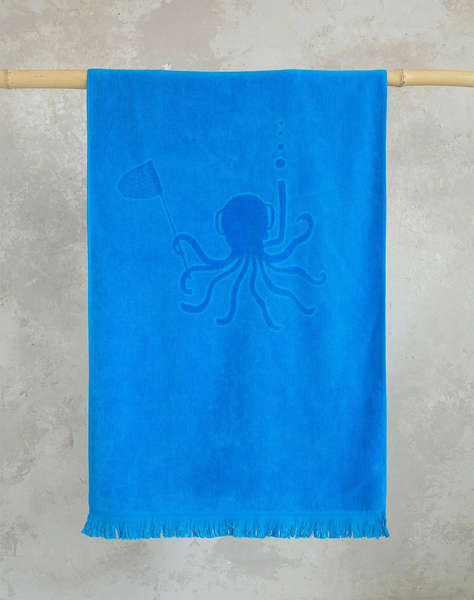 NIMA Ručník k moři - Octopus Jacquard (Rozměry: 70x140cm)