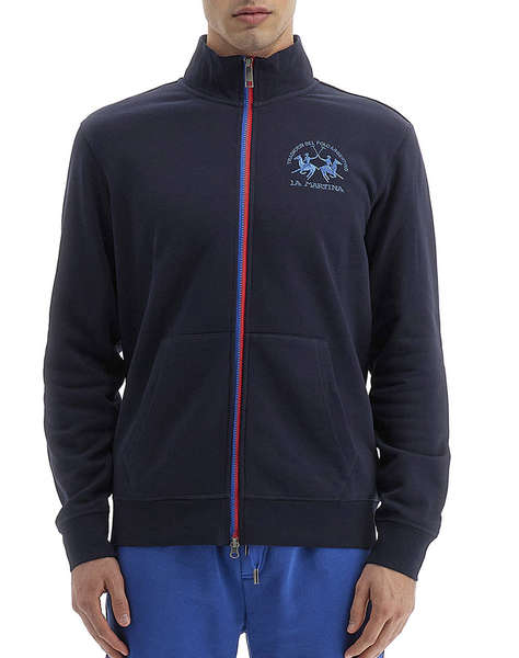 LA MARTINA MIKINA FULL ZIP SWEATSHIRT DIAGON