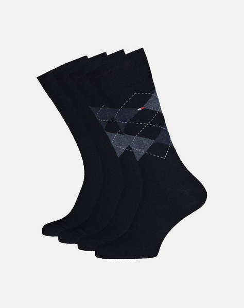 TOMMY HILFIGER TH MEN SOCK CHECK 2P