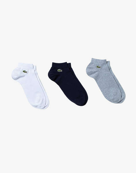 LACOSTE SET PONOŽEK 3 KS SOCKS