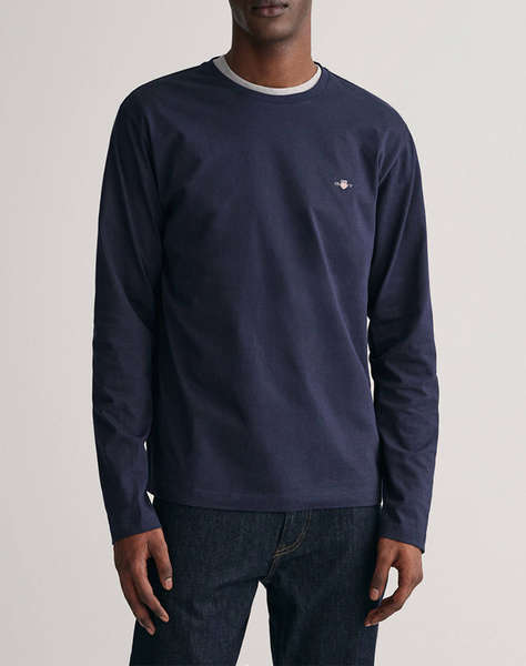 GANT T-SHIRT REG SHIELD LS T-SHIRT