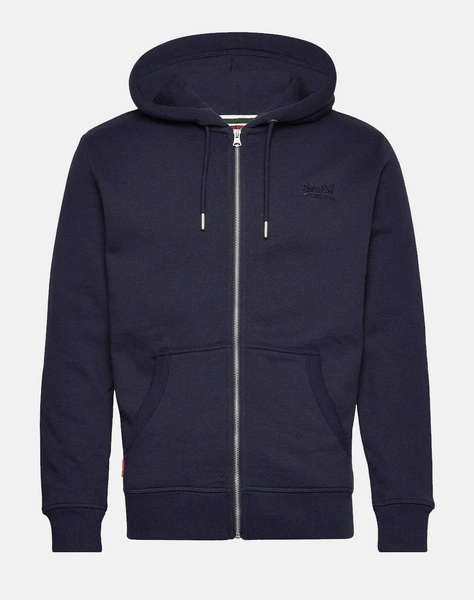 SUPERDRY ESSENTIAL LOGO ZIP HOODIE MIKINA PÁNSKÁ