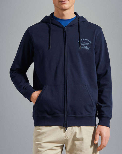 PAUL&SHARK MEN''S ZIPPED SWEATSHIRT