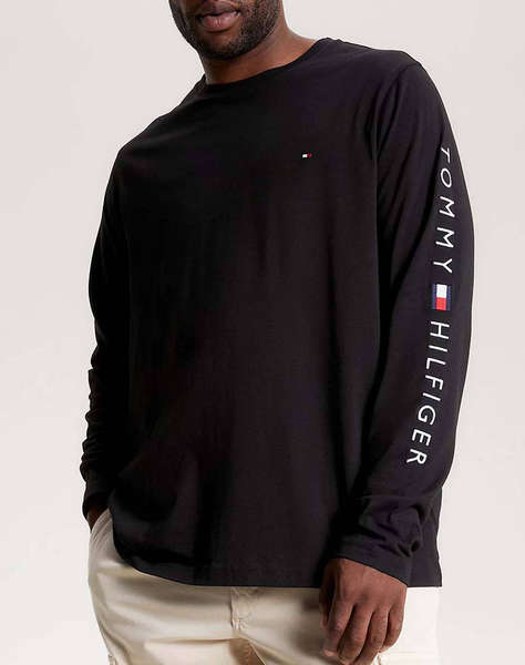 TOMMY HILFIGER BT-TOMMY LOGO LONG SLEEVE TEE-B