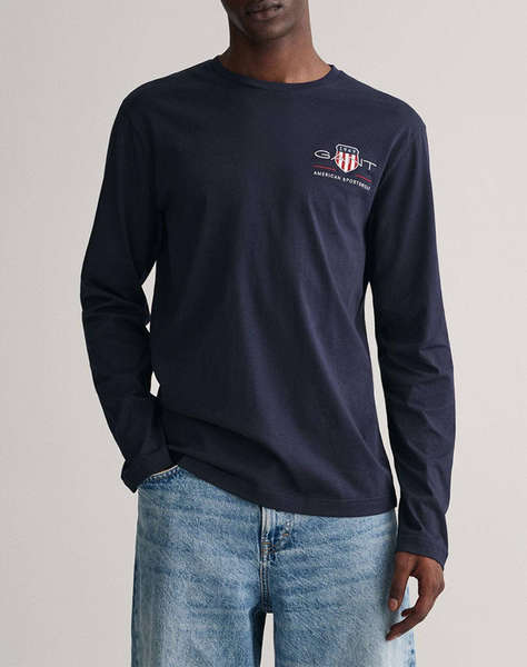 GANT TRIČKO ΜΜ REG MEDIUM ARCHIVE SHIELD LS T