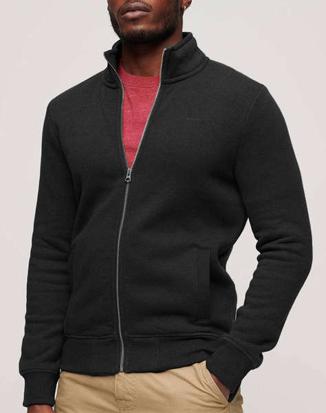 SUPERDRY ESSENTIAL LOGO ZIP TRACK TOP MIKINA PÁNSKÁ