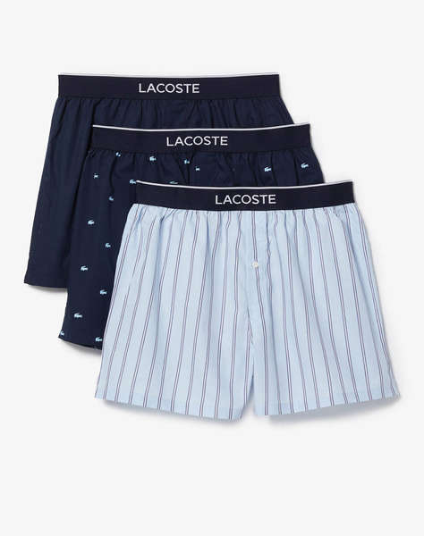 LACOSTE SET 3 SPODNÍHO PRADLA BOXER SHORTS PACK 3 BOXER SHORTS