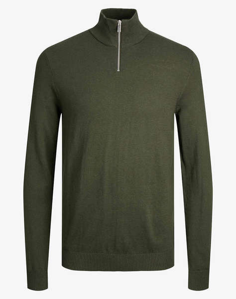 PRODUKT PKTORI BASIC KNIT HIGH NECK ZIP