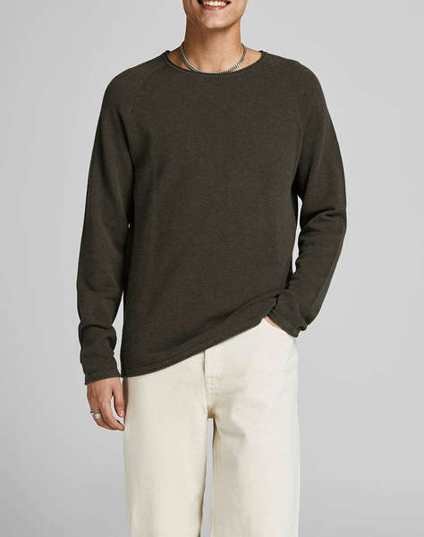 JACK&JONES JJEHILL KNIT CREW NECK NOOS