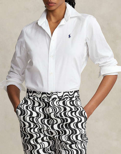 RALPH LAUREN CRLTE ST-BUTTON FRONT SHIRT