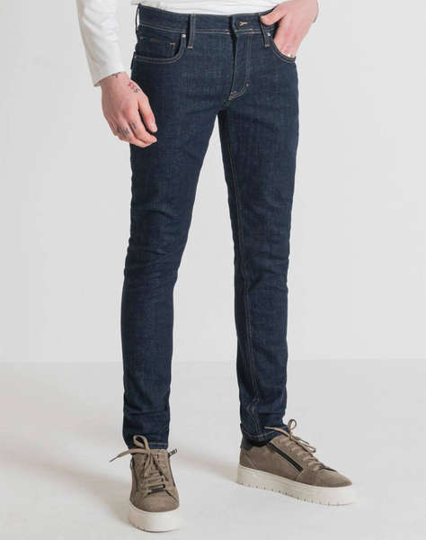 ANTONY MORATO MMDT00242FA750413W01670 MIN OF 12 JEANS GEEZER SLIM FIT IN STRETCH BLUE DENIM ICONIC LOOK ΠΑΝΤΕΛΟΝΙ ΑΝΔΡΙΚΟ
