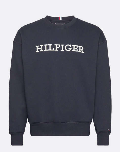TOMMY HILFIGER MONOTYPE EMBRO SWEATSHIRT
