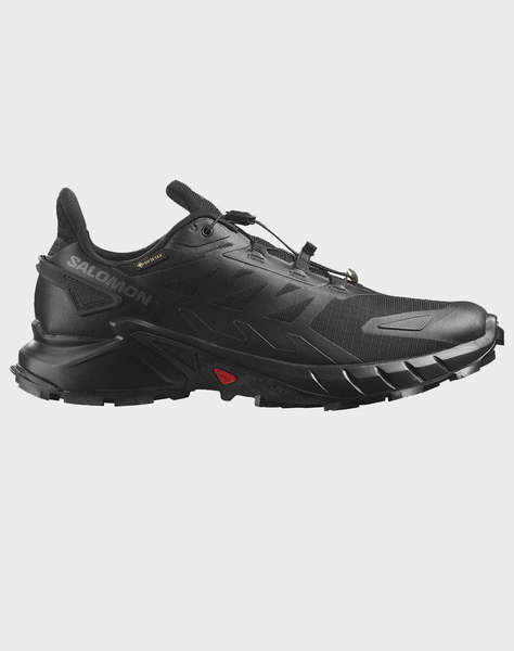 SALOMON TRAIL RUNNING SHOES SUPERCROSS 4 GTX BLACK/BLACK/BLACK BOTY PÁNSKÉ