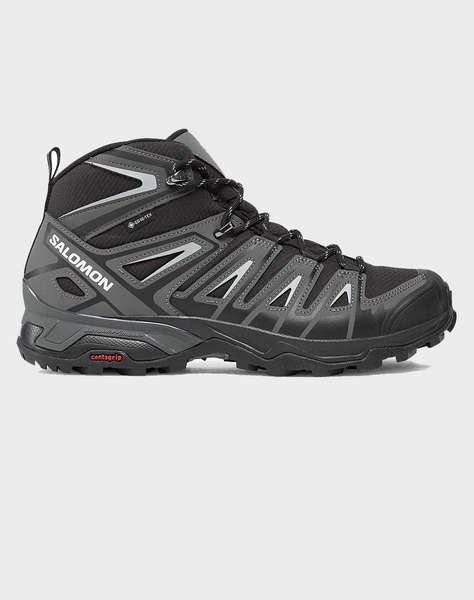 SALOMON HIKING & MULTIFUNC. X ULTRA PIONEER MID GTX BLACK / MAGNET / MONUMENT BOTY PÁNSKÉ