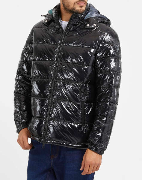 GUESS LIQUID PUFFA JACKET BUNDA PÁNSKÁ