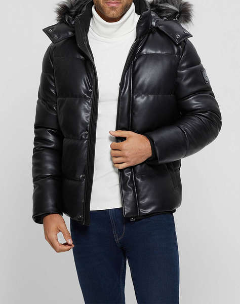 GUESS STRETCH PUFFA JACKET BUNDA PÁNSKÁ