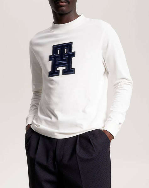 TOMMY HILFIGER MONOGRAM APPLIQUE TEE